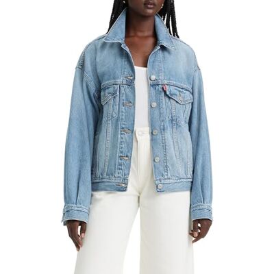 Levi's Damen Edie Packable Jacke Jacket, Soft As Butter Mid, XS Levi's Damen Edie Packable Jacke Jacket, Soft As Butter Mid, XS