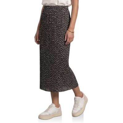 Street One Damen Midirock aus Mesh in Plisséestruktur Street One Damen Midirock aus Mesh in Plisséestruktur