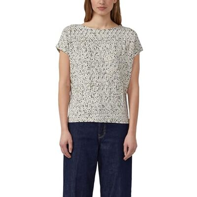 s.Oliver Fließendes Jersey-Shirt mit überschnittenen Schultern s.Oliver Fließendes Jersey-Shirt mit überschnittenen Schultern
