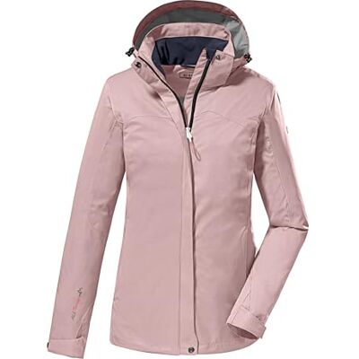 Killtec Damen Funktionsjacke/Outdoorjacke mit abzippbarer Kapuze KOS 133 WMN JCKT, malve rose, 48, 38383-000 Killtec Damen Funktionsjacke/Outdoorjacke mit abzippbarer Kapuze KOS 133 WMN JCKT, malve rose, 48, 38383-000