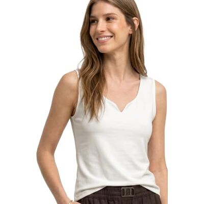 Street One Basic Top mit Herzausschnitt Off White 44 Street One Basic Top mit Herzausschnitt Off White 44