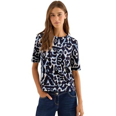 Cecil Damen Cupro Touch Print-Shirt Cecil Damen Cupro Touch Print-Shirt