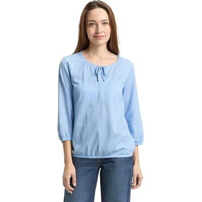 TOM TAILOR Shirt-Bluse mit Streifen TOM TAILOR Shirt-Bluse mit Streifen