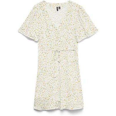 VERO MODA Vmalba Ss Short Dress WVN Noos VERO MODA Vmalba Ss Short Dress WVN Noos