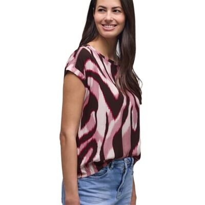 Street One Dropped Shoulder Bluse mit Tapedetails Street One Dropped Shoulder Bluse mit Tapedetails