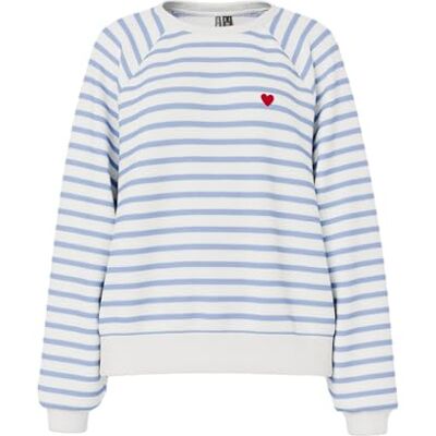 PIECES Damen Pcgreta Ls Emb Ub Sweat Noos Pcgreta Ls Emb Ub Sweat Noos (1er Pack) PIECES Damen Pcgreta Ls Emb Ub Sweat Noos Pcgreta Ls Emb Ub Sweat Noos (1er Pack)