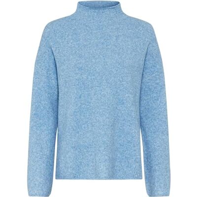 camel active Damen Rollkragenpullover aus einem Wollmix Hellblau, Womenswear-M camel active Damen Rollkragenpullover aus einem Wollmix Hellblau, Womenswear-M