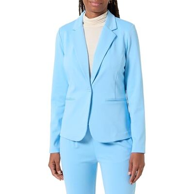 ICHI Damen Ihkate Lässiger Business-Blazer, 154225/Alaskan Blue, S EU ICHI Damen Ihkate Lässiger Business-Blazer, 154225/Alaskan Blue, S EU