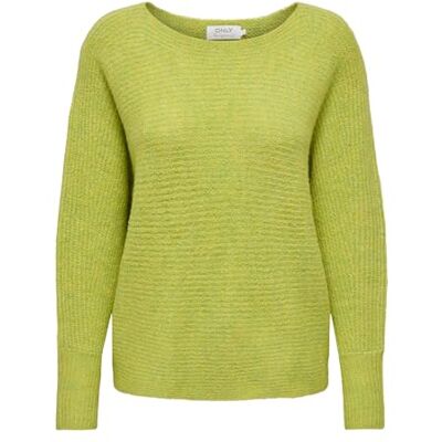 ONLY Damen ONLDANIELLA L/S KNT NOOS Pullover, Evening Primrose/Detail:Melange,XS ONLY Damen ONLDANIELLA L/S KNT NOOS Pullover, Evening Primrose/Detail:Melange,XS