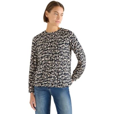Cecil Bluse mit Smock-Ausschnitt Cecil Bluse mit Smock-Ausschnitt