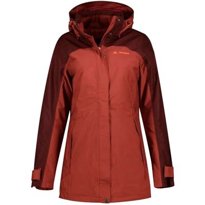VAUDE Skomer II Winterparka Damen – Winterjacke Damen wasserdicht, winddicht & atmungsaktiv, wattierte Outdoorjacke Damen mit PrimaLoft Isolierung & Eco Finish – in Rot, Größe: 42 VAUDE Skomer II Winterparka Damen – Winterjacke Damen wasserdicht, winddicht & atmungsaktiv, wattierte Outdoorjacke Damen mit PrimaLoft Isolierung & Eco Finish – in Rot, Größe: 42