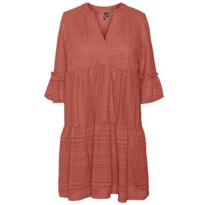 VERO MODA Vmhoney Lace 3/4 V-Neck Tunic WVN VERO MODA Vmhoney Lace 3/4 V-Neck Tunic WVN