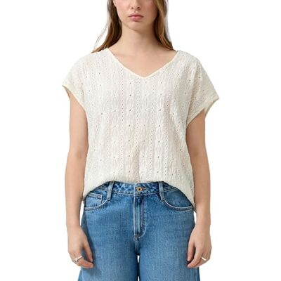 QS Shirt mit Ajourmuster QS Shirt mit Ajourmuster