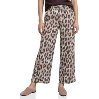 Street One Wide Leg Leo Hose Timeless beige 42 Street One Wide Leg Leo Hose Timeless beige 42