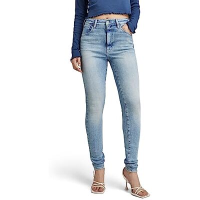 G-STAR RAW Damen Kafey Ultra High Skinny Jeans, Blau (Vintage Olympic Blue D15578-D441-D905), 30W / 32L G-STAR RAW Damen Kafey Ultra High Skinny Jeans, Blau (Vintage Olympic Blue D15578-D441-D905), 30W / 32L