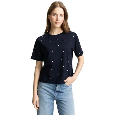 TOM TAILOR Denim Boxy Fit T-Shirt TOM TAILOR Denim Boxy Fit T-Shirt