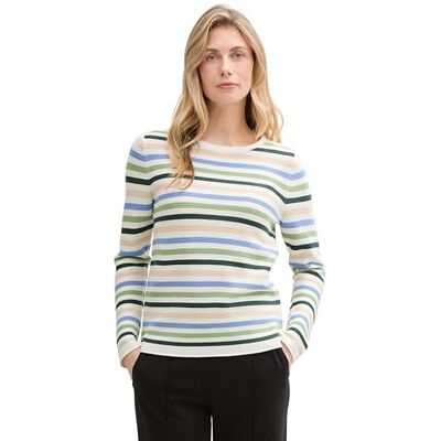 TOM TAILOR Damen Strickpullover aus Bio-Baumwolle TOM TAILOR Damen Strickpullover aus Bio-Baumwolle