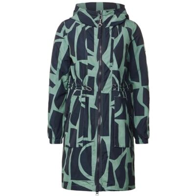 Cecil Damen B100989 Übergangsjacke, raw salvia green, M Cecil Damen B100989 Übergangsjacke, raw salvia green, M