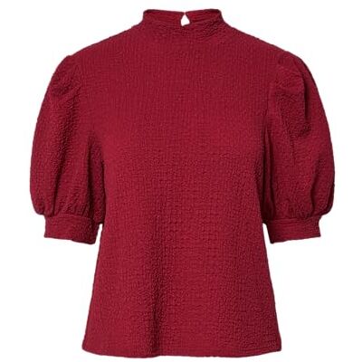 PIECES Pcjamal 2/4 High Neck Top JRS Bc PIECES Pcjamal 2/4 High Neck Top JRS Bc