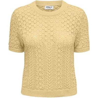 ONLY Onlsaga Life Ss O-Neck KNT Noos ONLY Onlsaga Life Ss O-Neck KNT Noos