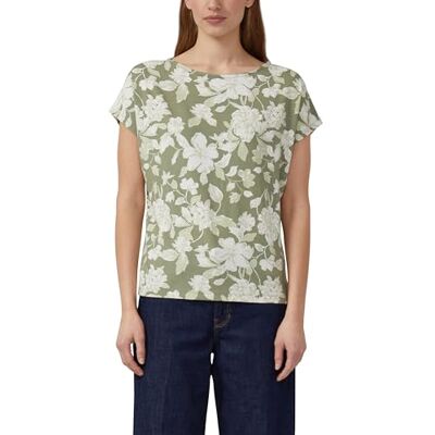 s.Oliver Fließendes Jersey-Shirt mit überschnittenen Schultern s.Oliver Fließendes Jersey-Shirt mit überschnittenen Schultern