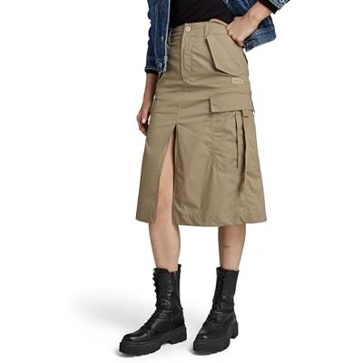 G-STAR RAW Damen Utility Rock, Braun (Coriander D24422-D308-G290), 30 G-STAR RAW Damen Utility Rock, Braun (Coriander D24422-D308-G290), 30