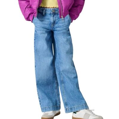 KIDS ONLY Damen Kogcomet Wide Leg DNM Mat085 Noos, Medium Blue Denim, 158 EU KIDS ONLY Damen Kogcomet Wide Leg DNM Mat085 Noos, Medium Blue Denim, 158 EU