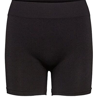 VERO MODA Damen Vmjackie Seamless Mini Ga Noos Shorts, Schwarz, L-XL EU VERO MODA Damen Vmjackie Seamless Mini Ga Noos Shorts, Schwarz, L-XL EU