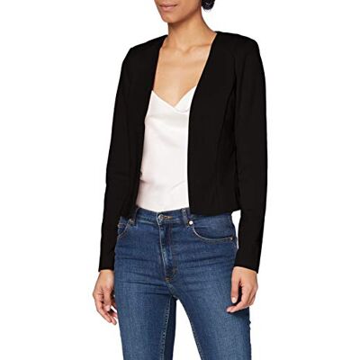 ICHI IHKATE SHORT BL Damen Blazer Kurzblazer Jacke Kurzblazer mit Stretch, Größe:M, Farbe:Black (194008) ICHI IHKATE SHORT BL Damen Blazer Kurzblazer Jacke Kurzblazer mit Stretch, Größe:M, Farbe:Black (194008)