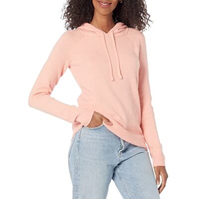 Amazon Essentials Damen Soft-Touch-Kapuzenpullover, Pfirsich, S Amazon Essentials Damen Soft-Touch-Kapuzenpullover, Pfirsich, S