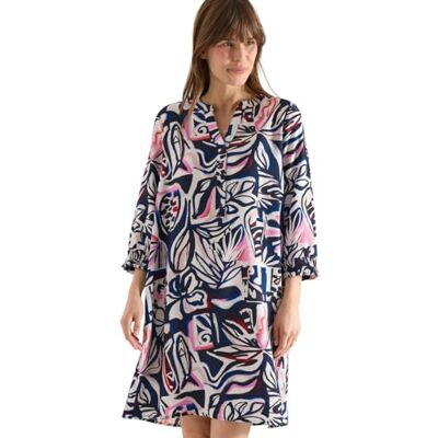 Cecil Knielanges Kleid mit grafischem Muster Cecil Knielanges Kleid mit grafischem Muster