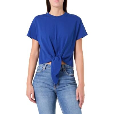 LeGer by Lena Gercke LeGer Tessy T-Shirt Kurzarm Tshirt Damen mit Knotendetail lockere Passform Oberteil aus Baumwolle Mode für Damen by Lena Gercke Gr. 34-105 LeGer by Lena Gercke LeGer Tessy T-Shirt Kurzarm Tshirt Damen mit Knotendetail lockere Passform Oberteil aus Baumwolle Mode für Damen by Lena Gercke Gr. 34-105