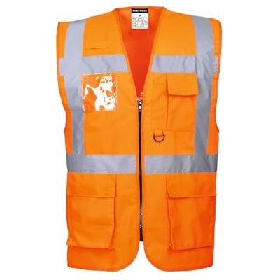 Portwest BERLIN EXEKUTIV WESTE, Größe: XS, Farbe: Orange, S476ORRXS Portwest BERLIN EXEKUTIV WESTE, Größe: XS, Farbe: Orange, S476ORRXS