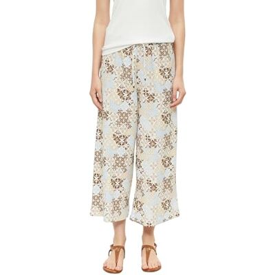 s.Oliver Damen Culotte – Wide Leg, High Rise, Jersey, strukturiert s.Oliver Damen Culotte – Wide Leg, High Rise, Jersey, strukturiert
