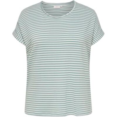 ONLY Carmakoma Carmoster Stripe S/S O-Neck Top JRS Noos ONLY Carmakoma Carmoster Stripe S/S O-Neck Top JRS Noos