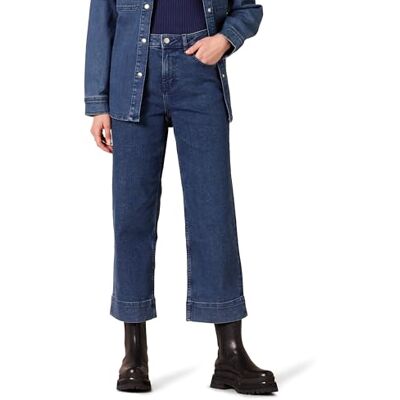 Amazon Essentials Damen Knöchellange Weit Geschnittene Regular-Fit-Jeans Auslaufmodell, Mittlere Waschung, 38-40 Amazon Essentials Damen Knöchellange Weit Geschnittene Regular-Fit-Jeans Auslaufmodell, Mittlere Waschung, 38-40