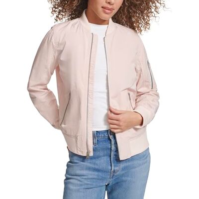 Levi's Damen Melanie Newport Bomber Jacket (Regular & Plus Size) Jacke, Pfirsichblüte, XS Levi's Damen Melanie Newport Bomber Jacket (Regular & Plus Size) Jacke, Pfirsichblüte, XS