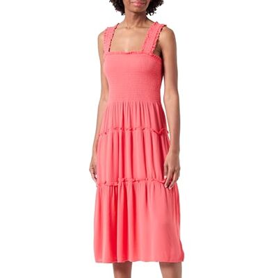 VERO MODA VMMENNY SL Smock Calf Dress WVN GA NOOS VERO MODA VMMENNY SL Smock Calf Dress WVN GA NOOS