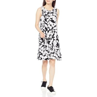 Amazon Essentials Damen Tanktop-Swingkleid (erhältlich in Übergröße), Schwarz Floral, XXL Amazon Essentials Damen Tanktop-Swingkleid (erhältlich in Übergröße), Schwarz Floral, XXL