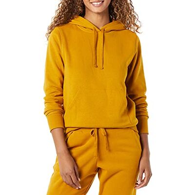 Amazon Essentials Damen Fleecepullover (Erhältlich In Übergröße), Tabakbraun, Medium Amazon Essentials Damen Fleecepullover (Erhältlich In Übergröße), Tabakbraun, Medium