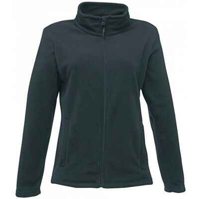 Regatta Micro-Fleecejacke für Damen mit durchgehendem Reißverschluss, Robbengrau, Größe 38. Regatta Micro-Fleecejacke für Damen mit durchgehendem Reißverschluss, Robbengrau, Größe 38.