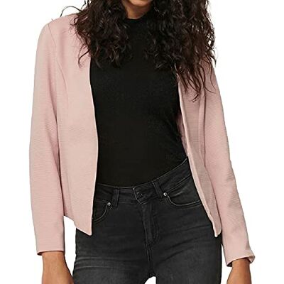ONLY Damen Onlanna Short Blazer TLR Noos, Rose Smoke, 34 ONLY Damen Onlanna Short Blazer TLR Noos, Rose Smoke, 34
