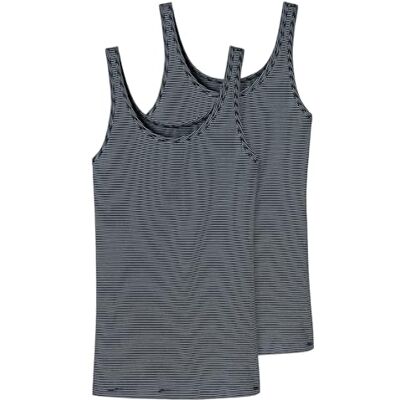 Schiesser Damen 2 Pack Trägertop Unterhemd Modal Essentials Schiesser Damen 2 Pack Trägertop Unterhemd Modal Essentials