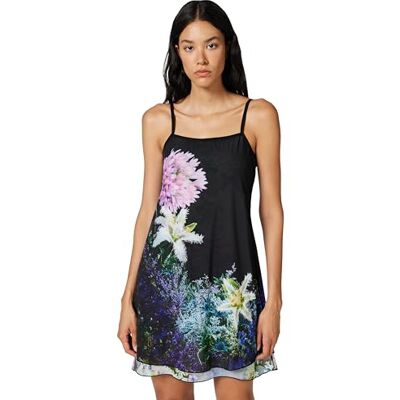 Desigual Damen Trekking Kleid, grün, X-Large Desigual Damen Trekking Kleid, grün, X-Large