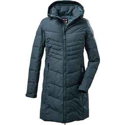 Killtec Damen Steppparka mit abzippbarer Kapuze KOW 150 WMN QLTD PRK, petrol, 38, 37421-000 Killtec Damen Steppparka mit abzippbarer Kapuze KOW 150 WMN QLTD PRK, petrol, 38, 37421-000