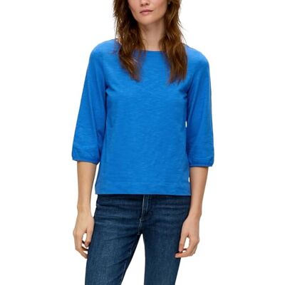 s.Oliver Damen 2145857 T-Shirt, 5531 blau, 36 s.Oliver Damen 2145857 T-Shirt, 5531 blau, 36