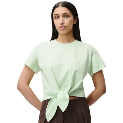 LeGer by Lena Gercke LeGer Tessy T-Shirt Kurzarm Tshirt Damen mit Knotendetail lockere Passform Oberteil aus Baumwolle Mode für Damen by Lena Gercke Gr. 34-59 LeGer by Lena Gercke LeGer Tessy T-Shirt Kurzarm Tshirt Damen mit Knotendetail lockere Passform Oberteil aus Baumwolle Mode für Damen by Lena Gercke Gr. 34-59