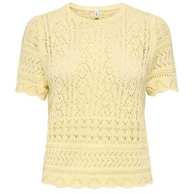 ONLY Onlelke Life Ss Structur O-Neck KNT Noos ONLY Onlelke Life Ss Structur O-Neck KNT Noos