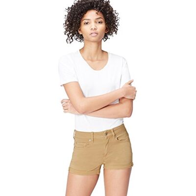 find. Shorts Damen Jeansshorts Hotpants mit 5-Pocket-Design, Braun (Brown), 40 (Herstellergröße: 12) find. Shorts Damen Jeansshorts Hotpants mit 5-Pocket-Design, Braun (Brown), 40 (Herstellergröße: 12)