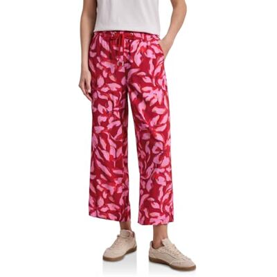 Street One Wide Leg Hose Salsa red 34 Street One Wide Leg Hose Salsa red 34